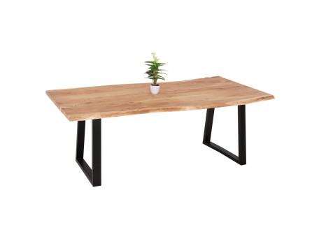 ΤΡΑΠΕΖΙ ΤΡΑΠΕΖΑΡΙΑΣ MONTANA HM8337.21 ΠΑΧΟΣ 4εκ. ΜΑΣΙΦ ΞΥΛΟ ΑΚΑΚΙΑΣ 200x93x74Υεκ.