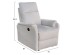 ΠΟΛΥΘΡΟΝΑ RELAX ΜΕ ΗΛΕΚΤΡΙΚΗ ΑΝΑΚΛΙΣΗ SYNTHIA HM3309.01 ΜΠΕΖ ΥΦΑΣΜΑ 75x87x102Yεκ