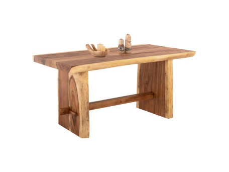 ΤΡΑΠΕΖΙ ΤΡΑΠΕΖΑΡΙΑΣ EGON HM9490 ΜΑΣΙΦ ΞΥΛΟ SUAR 7,5εκ.TOP-ΦΥΣΙΚΟ 200x100x80Υεκ.