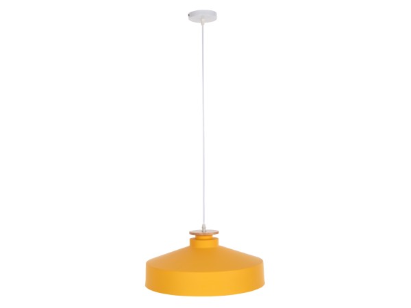 ΦΩΤΙΣΤΙΚΟ ΟΡΟΦΗΣ ΚΡΕΜΑΣΤΟ HM4159.04 ΚΙΤΡΙΝΟ ΜΕΤΑΛΛΙΚΟ ΚΑΠΕΛΟ Φ40x116Υεκ