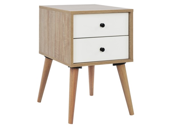 ΚΟΜΟΔΙΝΟ OLIVER HM2225 ΦΥΣΙΚΟ-ΛΕΥΚΟ 40Χ40Χ60 εκ.