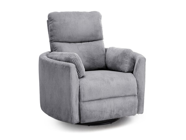 ΠΟΛΥΘΡΟΝΑ ΘΗΛΑΣΜΟΥ/RELAX VELMORA HM3300.01 ΓΚΡΙ ΚΟΤΛΕ ΥΦΑΣΜΑ 100x90x100Υεκ