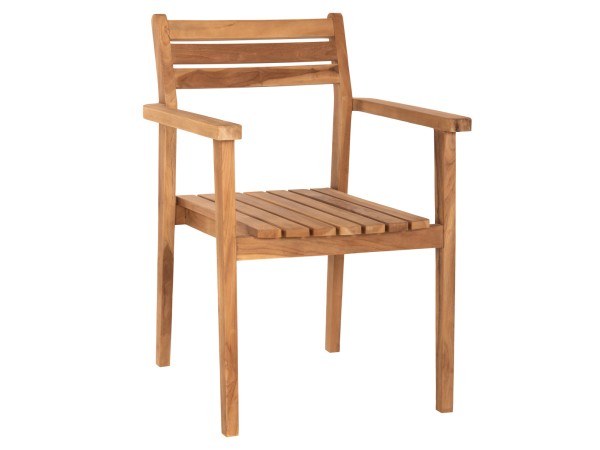 ΠΟΛΥΘΡΟΝΑ ERIETTA ΞΥΛΟ TEAK ΣΤΟΙΒΑΖΟΜΕΝΗ HM9534 ΣΕ ΦΥΣΙΚΟ ΧΡΩΜΑ 60x54x87Y εκ.