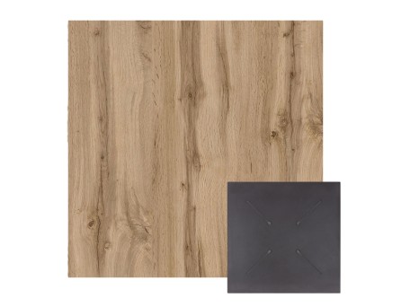 ΕΠΙΦΑΝΕΙΑ ΤΡΑΠΕΖΙΟΥ HPL ΤΕΤΡΑΓΩΝΗ HM5839.36 SONAMA OAK 80x80εκ.