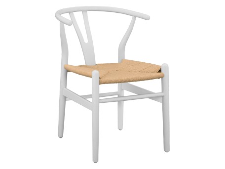 ΚΑΡΕΚΛΑ ΤΡΑΠΕΖΑΡΙΑΣ BRAVE HM8695.04 ΞΥΛΟ ΟΞΙΑΣ ΛΕΥΚΟ-ΣΧΟΙΝΙ ΜΠΕΖ 54x57x74Yεκ.