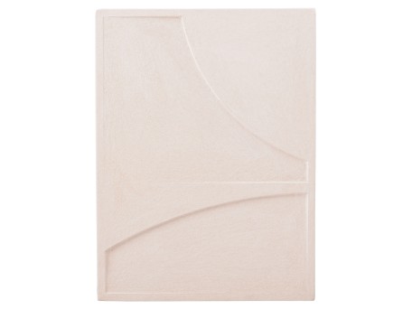 ΠΙΝΑΚΑΣ ΟΡΘΟΓΩΝΙΟΣ ΣΕΙΡΑ SANTORINI HM4509 MDF ΥΠΟΛΕΥΚΟ ΧΡΩΜΑ 60x4(πάχος)x80Υεκ.