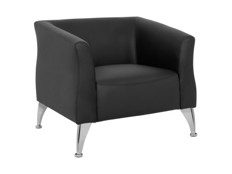 ΠΟΛΥΘΡΟΝΑ KIANA HM3122.11 ΜΕ ΜΑΥΡΟ PU 80x75x71 εκ.
