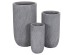 ΣΕΤ 3ΤΜΧ ΓΛΑΣΤΡΕΣ ΚΥΛΙΝΔΡΟΙ ΣΕΙΡΑ GARDENER HM4720 FIBERCLAY-ΧΡΩΜΑ CEMENT Φ44x79Υεκ