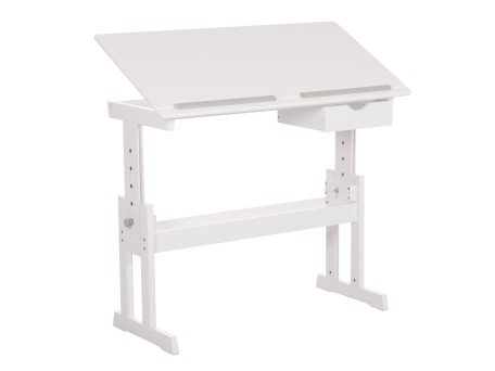 ΓΡΑΦΕΙΟ/ΣΧΕΔΙΑΣΤΗΡΙΟ ASCENT HM18289 MDF ΣΕ ΛΕΥΚΟ 109x55x87,5Υεκ