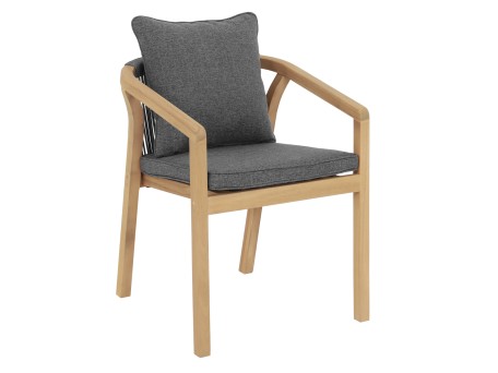 ΠΟΛΥΘΡΟΝΑ CONTREL HM6244.02 ΞΥΛΟ ΑΚΑΚΙΑΣ ΦΥΣΙΚΟ-ΣΧΟΙΝΙ & ΜΑΞΙΛΑΡΙΑ ΓΚΡΙ 61x58x75Υεκ.