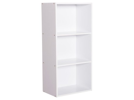ΡΑΦΙΕΡΑ ΤΟΙΧΟΥ CUBICON HM9941.01 ΛΕΥΚΗ ΜΕΛΑΜΙΝΗ 38,5x23,5x80Υεκ.
