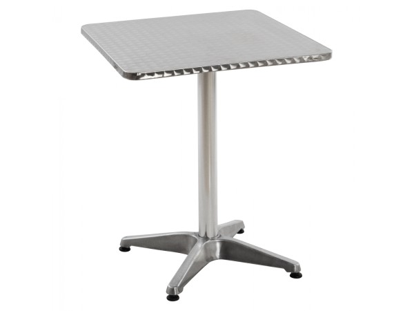 ΤΡΑΠΕΖΙ FRODO ΑΛΟΥΜΙΝΙΟΥ 60Χ60Χ72Υεκ. 4ΝΥΧΟ HM5016