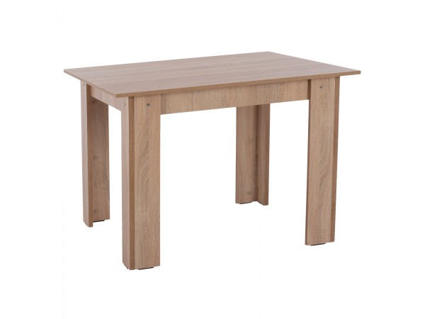 ΤΡΑΠΕΖΙ ΚΟΥΖΙΝΑΣ HM2428.01 KELVIN SONOMA OAK 110x80x77Υεκ.