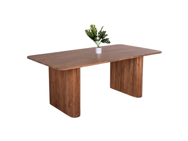 ΤΡΑΠΕΖΙ ΤΡΑΠΕΖΑΡΙΑΣ GROOT HM9683 ΜΑΣΙΦ ΞΥΛΟ ΑΚΑΚΙΑΣ ΣΕ ΦΥΣΙΚΟ 200,5x100x72Yεκ.