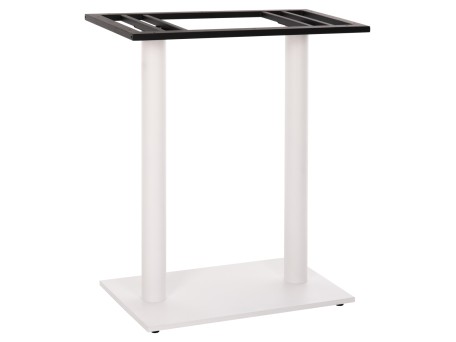 ΒΑΣΗ ΜΠΑΡ ΜΕΤΑΛΛΙΚΗ ΔΙΠΛΗ ΛΕΥΚΗ ΜΑΤ ΜΕΣΑΙΟΥ ΥΨΟΥΣ 40Χ80Χ90Υεκ. HM478.02