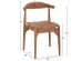 ΚΑΡΕΚΛΑ ΤΡΑΠΕΖΑΡΙΑΣ ΕΞ.ΧΩΡΟΥ DONNY HM6378 ΞΥΛΟ TEAK 52x54x74Υεκ.