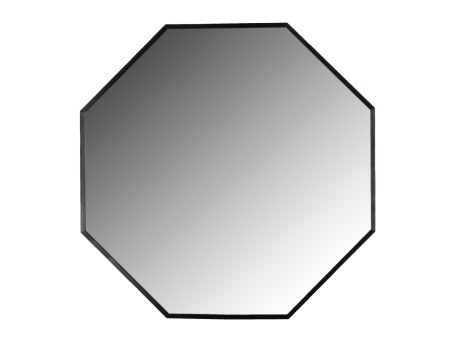 ΚΑΘΡΕΠΤΗΣ ΤΟΙΧΟΥ HM9583.01 ΟΚΤΑΓΩΝΟΣ ΣΚΕΛΕΤΟΣ ΑΛΟΥΜΙΝΙΟΥ ΜΑΥΡΟ 55,5x2,5x55,5Υεκ.