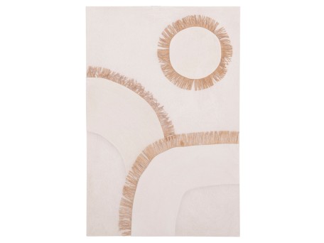 ΠΙΝΑΚΑΣ ΟΡΘΟΓΩΝΙΟΣ ΣΕΙΡΑ SANTORINI HM4531 MDF ΥΠΟΛΕΥΚΟ-ΔΙΑΚΟΣΜΗΣΗ ΜΠΕΖ 80x4,5(πάχος)x120Υεκ.