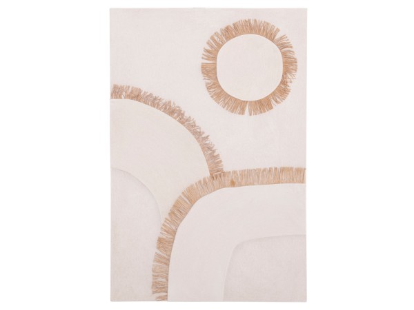 ΠΙΝΑΚΑΣ ΟΡΘΟΓΩΝΙΟΣ ΣΕΙΡΑ SANTORINI HM4531 MDF ΥΠΟΛΕΥΚΟ-ΔΙΑΚΟΣΜΗΣΗ ΜΠΕΖ 80x4,5(πάχος)x120Υεκ.