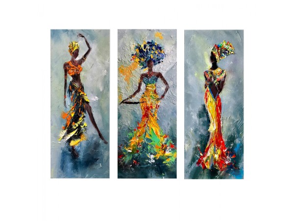 ΠΙΝΑΚΑΣ ΤΡΙΠΤΥΧΟ MDF AFRICAN GIRL IN COLORFUL DRESS HM7204.02 60X0,3X50 εκ. ΠΙΝΑΚΑΣ ΤΡΙΠΤΥΧΟ MDF AFRICAN GIRL IN COLORFUL DRESS HM7204.02 60X0,3X50 εκ.