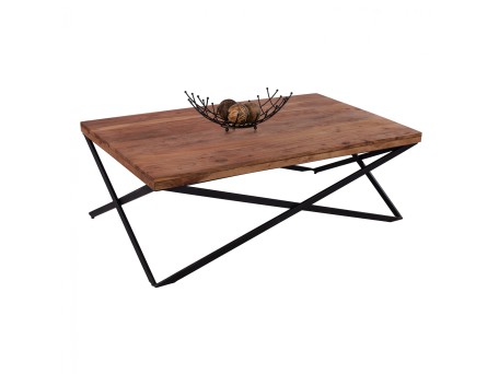 ΤΡΑΠΕΖΙ ΣΑΛΟΝΙΟΥ SAO PAOLO ΜΑΣΙΦ ΞΥΛΟ ΑΚΑΚΙΑΣ 120X70X41Υεκ.HM8200.11