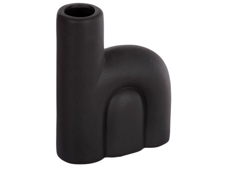 ΕΠΙΤΡΑΠΕΖΙΟ ΚΕΡΑΜΙΚΟ ΔΙΑΚΟΣΜΗΤΙΚΟ ARCON HM4640.02 ΜΑΥΡΟ ΜΑΤ 19x7x24Υ εκ.