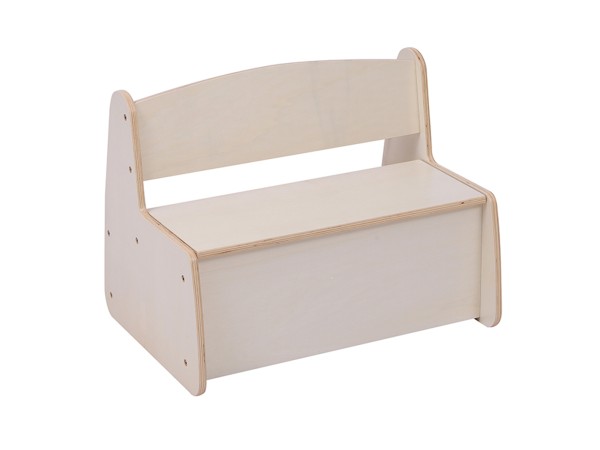 ΠΑΓΚΑΚΙ ΠΑΙΔΙΚΟ ΜΕ ΑΠΟΘ.ΧΩΡΟ RICKI HM18342.01 MDF & ΚΟΝΤΡΑΠΛΑΚΕ ΦΥΣΙΚΟ 63x43x47Υεκ