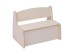 ΠΑΓΚΑΚΙ ΠΑΙΔΙΚΟ ΜΕ ΑΠΟΘ.ΧΩΡΟ RICKI HM18342.01 MDF & ΚΟΝΤΡΑΠΛΑΚΕ ΦΥΣΙΚΟ 63x43x47Υεκ
