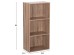 ΡΑΦΙΕΡΑ ΤΟΙΧΟΥ CUBICON HM9941.02 SONAMA OAK ΜΕΛΑΜΙΝΗ 38,5x23,5x80Υεκ.