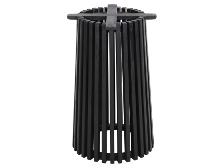 ΒΑΣΗ ΤΡΑΠΕΖΙΟΥ ΕΣΩΤ.ΧΩΡΟΥ ΣΤΡΟΓΓΥΛΗ FRANTZ HM9459.12 MINDI ΞΥΛΟ ΣΕ ΜΑΥΡΟ ΧΡΩΜΑ Φ60x74Yεκ.