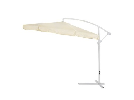 ΟΜΠΡΕΛΑ ΚΡΕΜΑΣΤΗ NOBLE Φ300x237cm. ΣΤΡΟΓΓΥΛΗ ΣΕ ΒΑΣΗ ΜΕ 4 ΠΟΔΙΑ HM6008