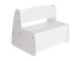 ΠΑΓΚΑΚΙ ΠΑΙΔΙΚΟ ΜΕ ΑΠΟΘ.ΧΩΡΟ RICKI HM18342.03 MDF & ΚΟΝΤΡΑΠΛΑΚΕ ΛΕΥΚΟ 63x43x47Υεκ