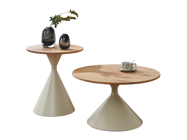 ΣΕΤ 2 ΤΡΑΠΕΖΙΑ ΣΑΛΟΝΙΟΥ JENNEL(X) HM18308.04 ΜΕΤΑΛΛΟ ΣΑΜΠΑΝΙ--MDF ΣΕ ΦΥΣΙΚΟ Φ50εκ & Φ70εκ ΣΕΤ 2 ΤΡΑΠΕΖΙΑ ΣΑΛΟΝΙΟΥ JENNEL(X) HM18308.04 ΜΕΤΑΛΛΟ ΣΑΜΠΑΝΙ--MDF ΣΕ ΦΥΣΙΚΟ Φ50εκ & Φ70εκ