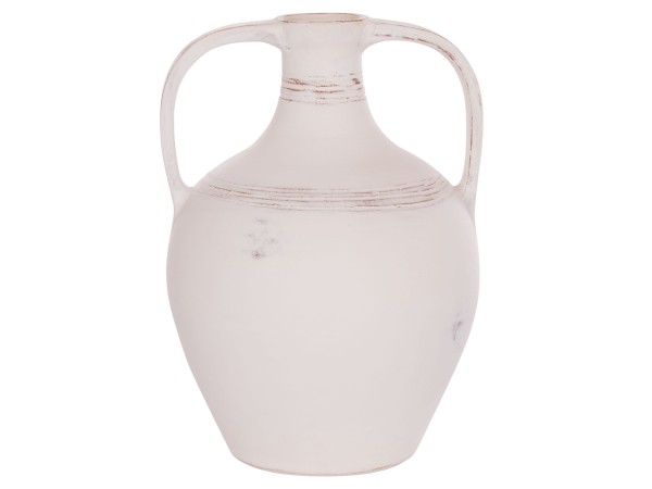 ΔΙΑΚΟΣΜΗΤΙΚΟΣ ΑΜΦΟΡΕΑΣ FEAX HM4676.02S ΛΕΥΚΗ ΤΕΡΑΚΟΤΑ--35x35x48Υεκ.