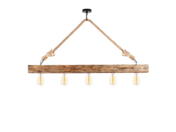 ΦΩΤΙΣΤΙΚΟ ΟΡΟΦΗΣ 5ΦΩΤΟ ΞΥΛΙΝΟ ΜΕ ΣΧΟΙΝΙ HM7263 100Χ7Χ53 εκ.