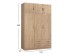 ΝΤΟΥΛΑΠΑ 3ΦΥΛΛΗ ΜΕ ΠΑΤΑΡΙ CARLY HM10891.02 ΜΕΛΑΜΙΝΗ ΣΕ SONAMA 150X55Χ240Υεκ. ΝΤΟΥΛΑΠΑ 3ΦΥΛΛΗ ΜΕ ΠΑΤΑΡΙ CARLY HM10891.02 ΜΕΛΑΜΙΝΗ ΣΕ SONAMA 150X55Χ240Υεκ.