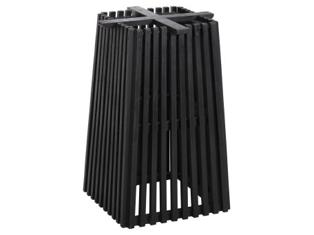 ΒΑΣΗ ΤΡΑΠΕΖΙΟΥ ΕΣΩΤ.ΧΩΡΟΥ ΤΕΤΡΑΓΩΝΗ FRANTZ HM9460.12 ΞΥΛΟ MINDI ΣΕ ΜΑΥΡΟ 60x60x73Y εκ.