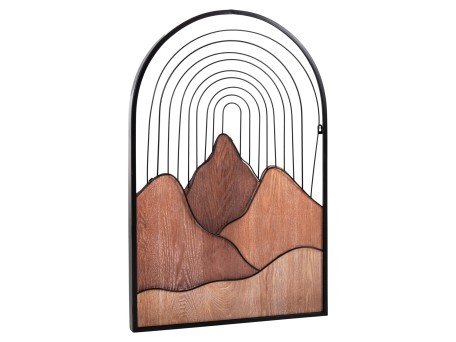 ΔΙΑΚΟΣΜΗΤΙΚΟ ΤΟΙΧΟΥ HM4220 ΔΙΑΦΟΡΕΣ ΑΠΟΧΡΩΣΕΙΣ ΞΥΛΟΥ-ΜΑΥΡΟ ΜΕΤΑΛΛΟ 60x3,5x93Υεκ.