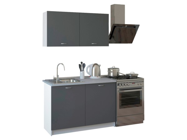 ΣΥΝΘΕΣΗ ΚΟΥΖΙΝΑΣ BLAINE ΜΕΛΑΜΙΝΗ ΓΚΡΙ HM2439.10 120x46-29,2εκ. ΣΥΝΘΕΣΗ ΚΟΥΖΙΝΑΣ BLAINE ΜΕΛΑΜΙΝΗ ΓΚΡΙ HM2439.10 120x46-29,2εκ.
