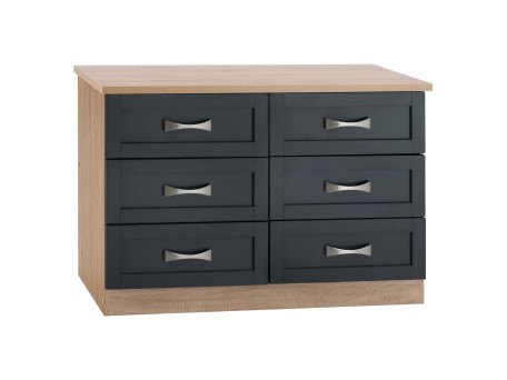 ΤΟΥΑΛΕΤΑ-ΣΥΡΤΑΡΙΕΡΑ MILANI HM317.04 ΜΕ 6 ΣΥΡΤΑΡΙΑ SONAMA-ΓΚΡΙ 120X40X76Y εκ.