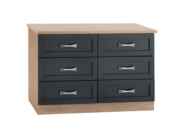 ΤΟΥΑΛΕΤΑ-ΣΥΡΤΑΡΙΕΡΑ MILANI HM317.04 ΜΕ 6 ΣΥΡΤΑΡΙΑ SONAMA-ΓΚΡΙ 120X40X76Y εκ.