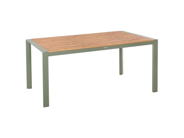 ΤΡΑΠΕΖΙ ΕΞΩΤ.ΧΩΡΟΥ GOYA HM6059.07 ΑΛΟΥΜΙΝΙΟ ΣE OLIVE GREEN & POLYWOOD 160X80Χ75Υεκ.