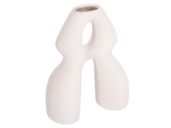 ΕΠΙΤΡΑΠΕΖΙΟ ΚΕΡΑΜΙΚΟ ΔΙΑΚΟΣΜΗΤΙΚΟ ISIL HM4598.01 ΥΠΟΛΕΥΚΟ ΚΡΥΣΤΑΛΛΙΚΟ 25x9x29,5Υεκ