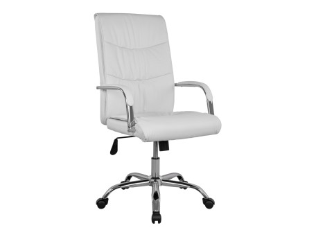 ΚΑΡΕΚΛΑ ΓΡΑΦΕΙΟΥ ΔΙΕΥΘΥΝΤΙΚΗ ΛΕΥΚΗ ΜΕ ΒΑΣΗ ΧΡΩΜΙΟΥ JACOB HM1044.12 57Χ75,5Χ100 ΕΚ