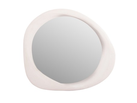 ΚΑΘΡΕΠΤΗΣ ΤΟΙΧΟΥ ΟΒΑΛ ΣΕΙΡΑ SANTORINI HM4511 MDF ΣΕ ΥΠΟΛΕΥΚΟ 82x3,5x74Υεκ