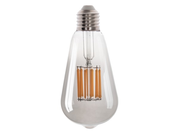 ΛΑΜΠΤΗΡΑΣ HM4189.03 LED FILAMENT 12W E27 2700K SMOKE