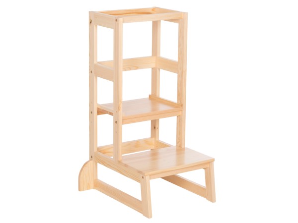 ΠΥΡΓΟΣ ΕΚΜΑΘΗΣΗΣ τ.MONTESSORI PEPE HM9291.01 ΞΥΛΟ ΠΕΥΚΟΥ ΦΥΣΙΚΟ 55x53x90Υεκ