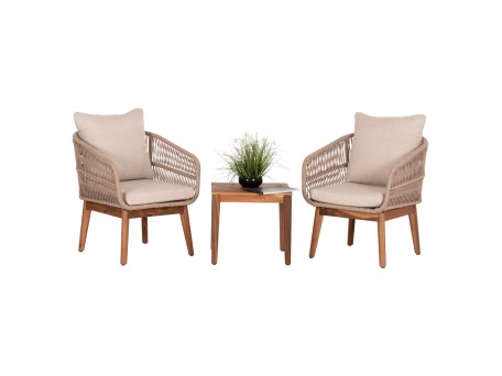 ΣΕΤ ΕΞΩΤΕΡΙΚΟΥ ΧΩΡΟΥ 3ΤΜΧ RUTH HM6229 ΞΥΛΟ ΑΚΑΚΙΑΣ--ΣΧΟΙΝΙ-ΜΕΤΑΛΛΟ-ΜΑΞΙΛΑΡΙΑ ΜΠΕΖ