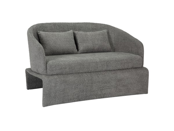 ΚΑΝΑΠΕΣ ΔΙΘΕΣΙΟΣ BEVY2 HM9678.01 ΓΚΡΙ ΜΠΟΥΚΛΕ ΥΦΑΣΜΑ-ΜΕΤΑΛΛΙΚΟΣ ΣΚΕΛΕΤΟΣ 128x72x74Υεκ.