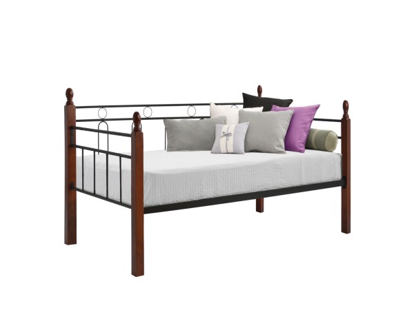 ΚΑΝΑΠΕΣ ΚΡΕΒΑΤΙ REVEN ΣΤΡΩΜΑ 90Χ190 εκ ΜΕΤΑΛΛΟ ΚΑΙ ΞΥΛΟ HM367